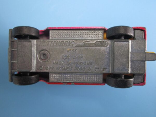 Matchbox Superfast No. 53 CJ-6 Jeep - Image 3