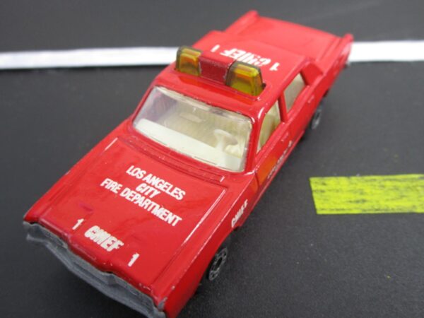 Matchbox Lesney Mercury - Los Angeles Fire Chief Car - Image 2