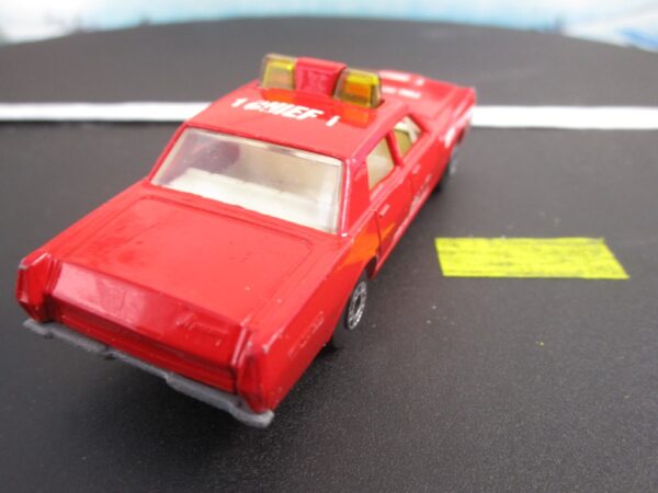 Matchbox Lesney Mercury - Los Angeles Fire Chief Car - Image 4