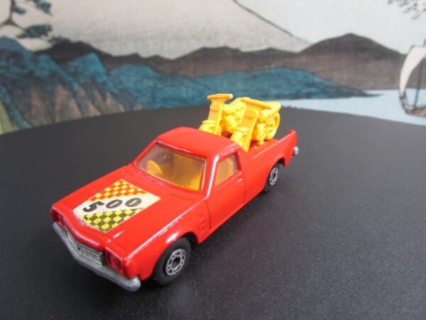 1977 Matchbox Superfast No 60 Holden Pick-up w/Motorcycles - Image 5