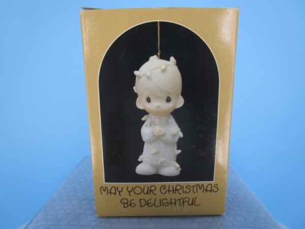 Precious Moments Ornament - May Your Christmas be Delightful - Image 3