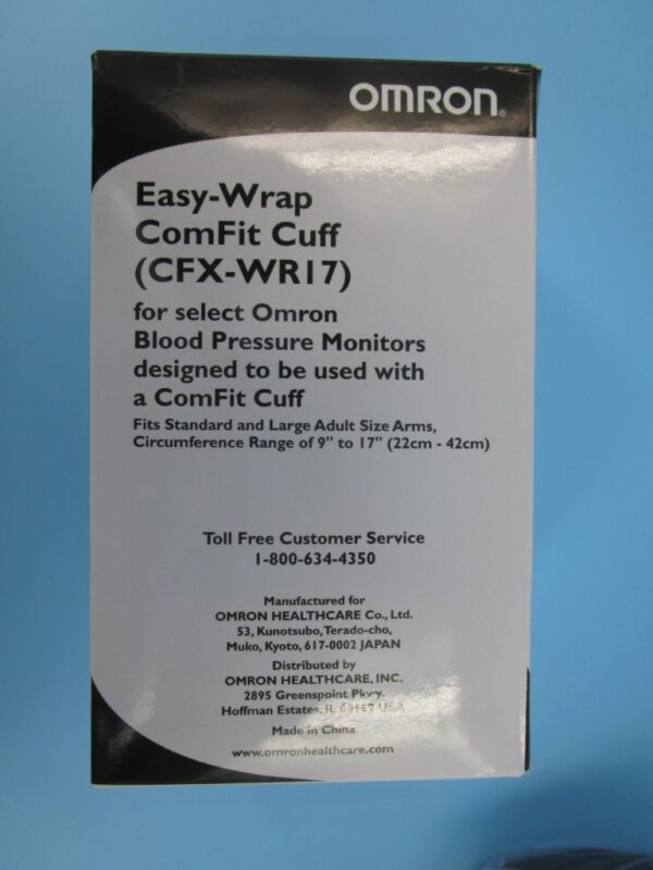 Omron CFX-WR17 Black Comfit Replacement Cuff