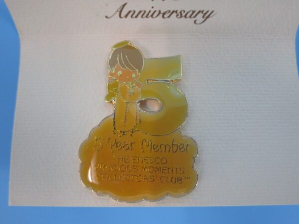 Precious Moments 5 Year Membership Pin