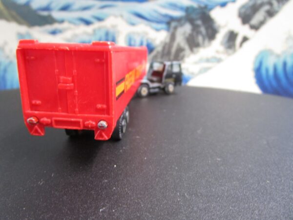 Yatming Black Cabover Freeway Fighters Semi Truck & Tractor Trailer - Image 5