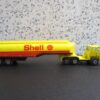 Yatming Yellow DieCast Semi Truck Cab w/ Plastic Shell Tanker Truck