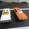 ERTL Dukes of Hazzard General Lee Dodge Charger and Matchbox Superfast No. 10 Plymouth Gran Grand Fury Police Car - Image 5