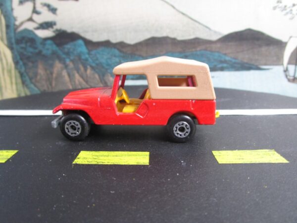 Matchbox Superfast No. 53 Red CJ8 Jeep