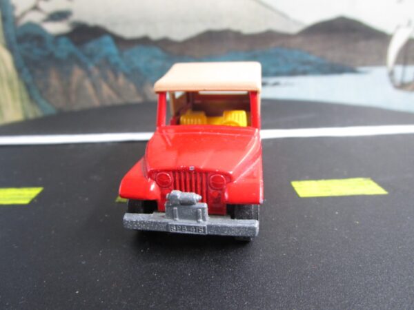 Matchbox Superfast No. 53 Red CJ8 Jeep - Image 2