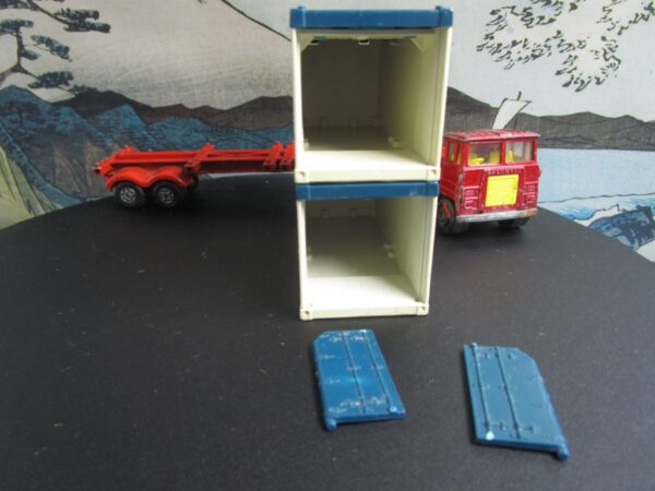 Matchbox Superkings Scammell Tractor & Trailer w/Gentransco Containers - Image 4