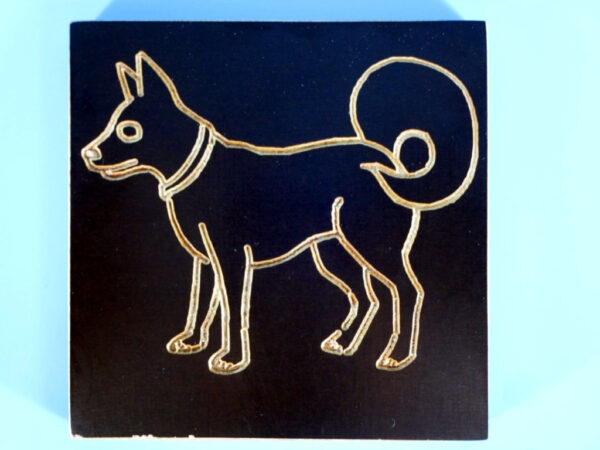 Dog Beverage Coasters - set of 4 - Image 4