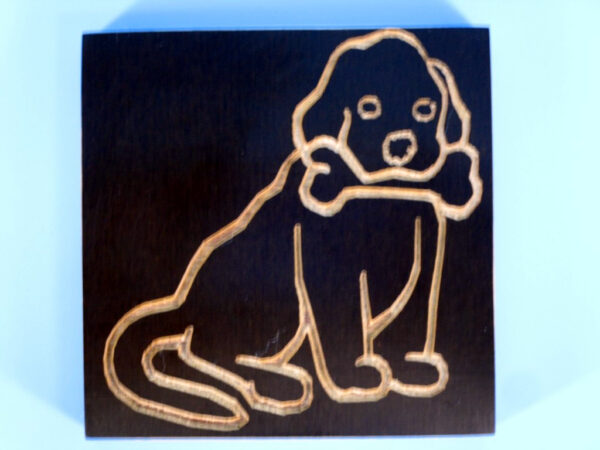 Dog Beverage Coasters - set of 4 - Image 6