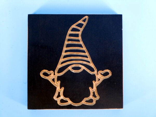 Gnome Beverage Coasters set of 4 - Image 3
