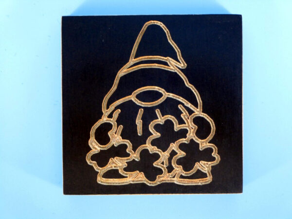 Gnome Beverage Coasters set of 4 - Image 4