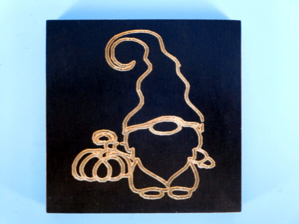 Gnome Beverage Coasters set of 4 - Image 5