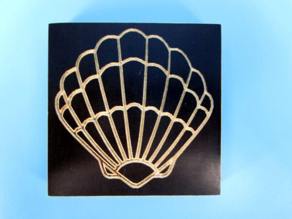 Ocean Shell Coasters - set of 4 - Image 3