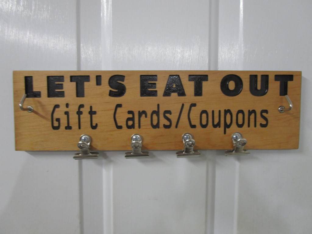 Magnetic Coupon Board for a Steel door or Refrigerator door