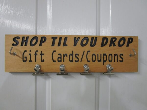 Magnetic Coupon Board for a Steel door or Refrigerator door