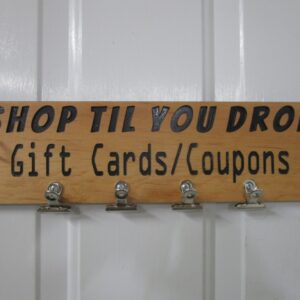 Magnetic Coupon Board for a Steel door or Refrigerator door