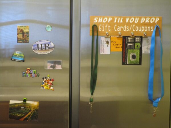 Magnetic Coupon Board for a Steel door or Refrigerator door - Image 4