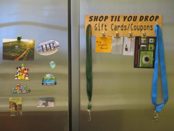 Magnetic Coupon Board for a Steel door or Refrigerator door - Image 4