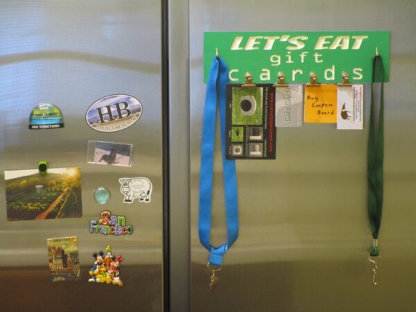 Magnetic Coupon Board for a Steel door or Refrigerator door - Image 4