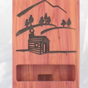 Eastern Red Cedar Phone Stand - Cabin