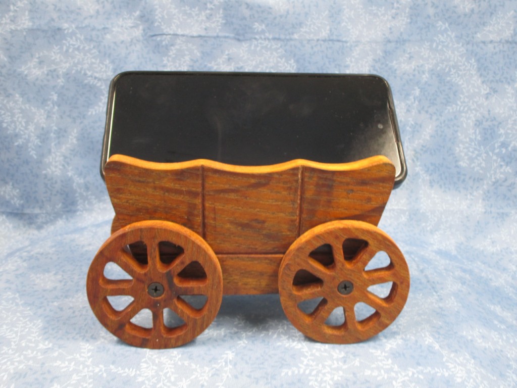 Oak Covered Wagon Eye Glass holder - Image 7