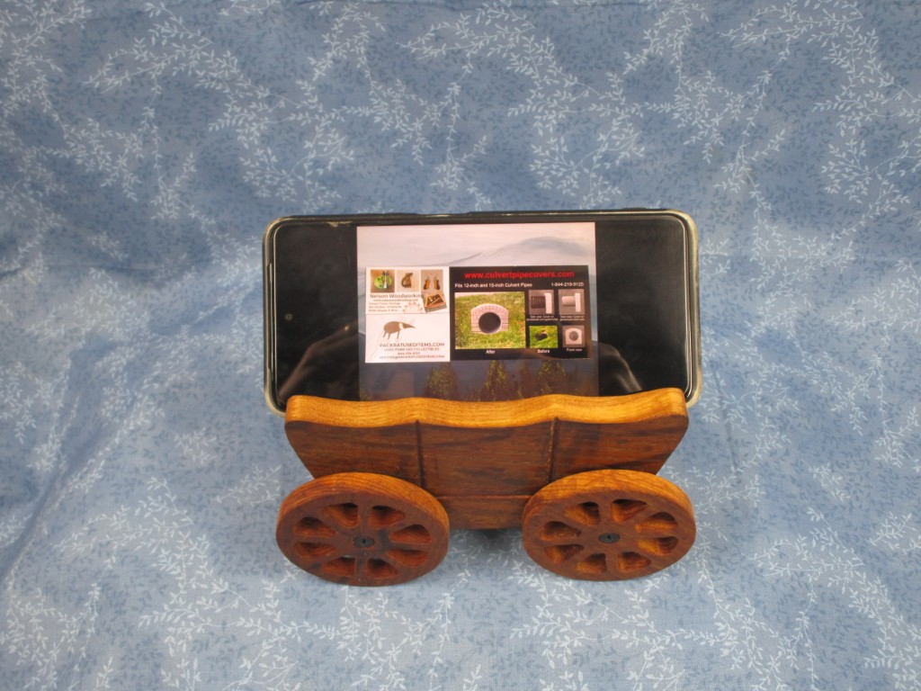Oak Covered Wagon Eye Glass holder - Image 9