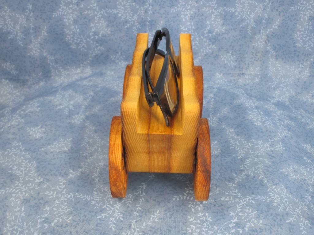 Oak Covered Wagon Eye Glass holder - Image 5