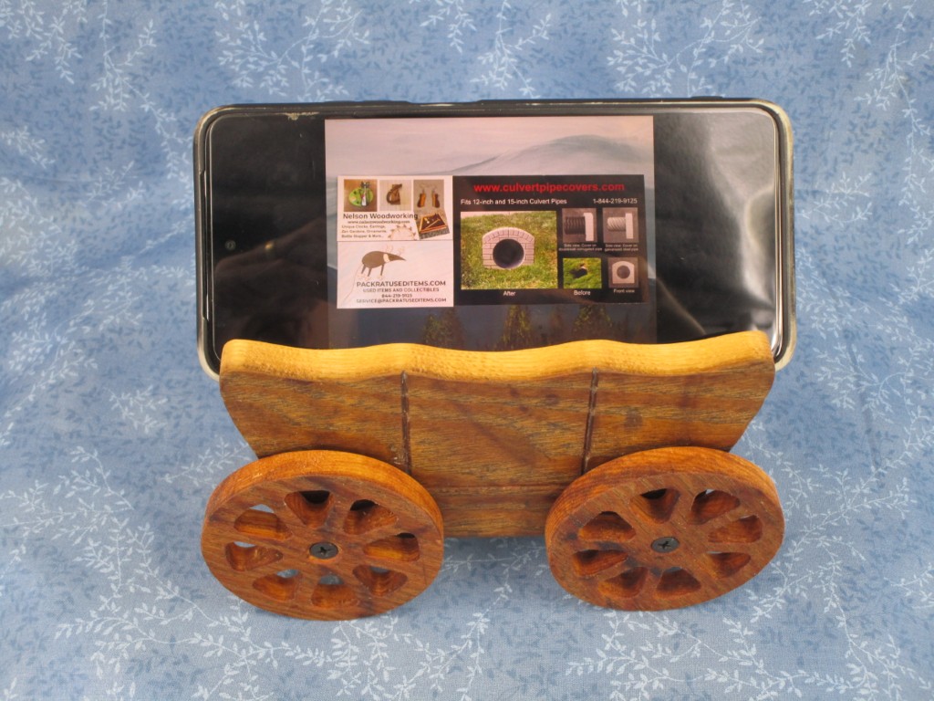 Oak Covered Wagon Eye Glass holder - Image 9