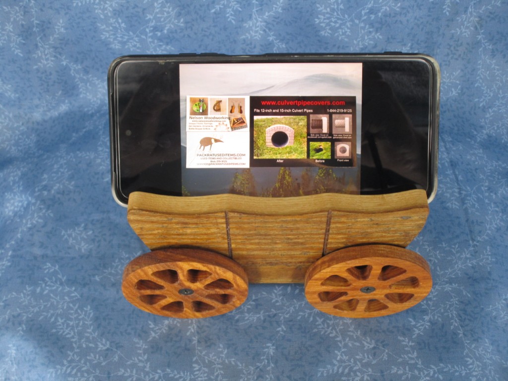 Oak Covered Wagon Eye Glass holder - Image 9